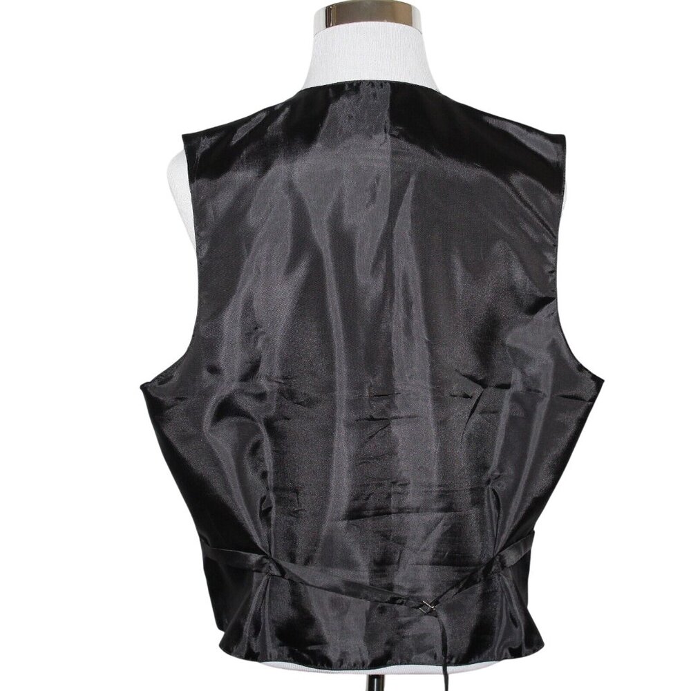 Vesuvio Napoli 2XL XXL Vest Waist Coat 5 Button Formal Dress Prom Wedding Party - Picture 2 of 11